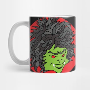 Scary Cartoon Halloween Rascal Mug